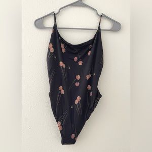 Madewell Floral One Piece Bathing Suit NWOT Medium